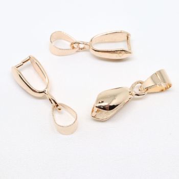 Završetak za privezak 12x5x4 mm - boja zlata (  10010414 )