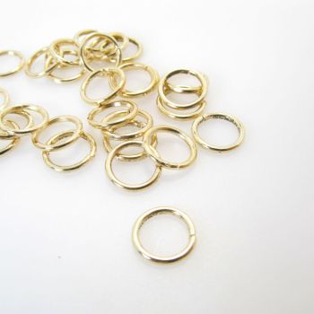 Metalne Alke 1x8 mm- boja zlata (1001118)