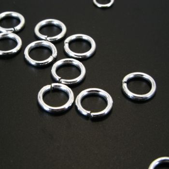 Metalne Alke 1x9 mm boja srebra (1001121)