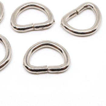 D alka  14x10x2 mm- boja inoxa   ( 10015014 )
