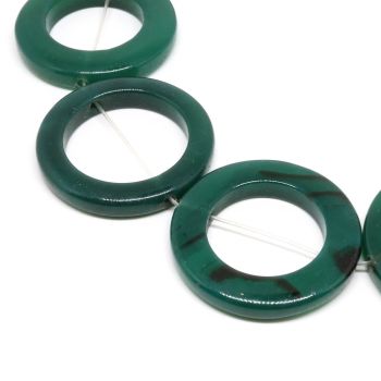 Pirordni Ahat perle alke 35-43 x 5mm-otvor oko 25mm ( 1103016 )
