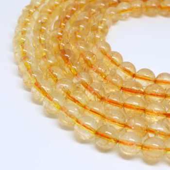 Prirodni Citrin 8 mm  A grade ( 1106002 )