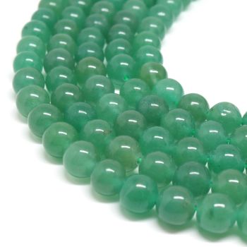 Prirodni Žad perle 6 mm , Cena je data za 1 niz od oko 39cm, Niz sadrži oko 65 perli ( 1139003 )