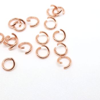 304 Stainless Steel Alke 0.7 x 5 mm- boja Rose Gold ( 201117 )