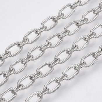 304 Stainless steel lanac 5x4x1mm; Link: 7x4.5x1mm  ( 2061035 )
