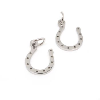 Privezak  Potkovica 304 Stainless steel 13 mm x 10 mm  ( 207008 )