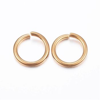 304 Stainless Steel Alke 1 x 6 mm- boja zlata ( 21111)