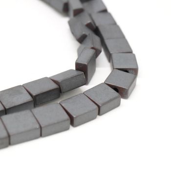 Hematit perle 6x6x2,5 mm, boja  mat hematit ( 2131247 )