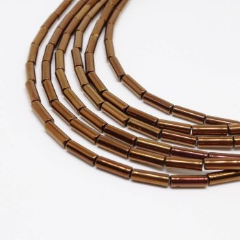 Hematit perle 3x5 mm, boja metalik bakar ( 2131272 )