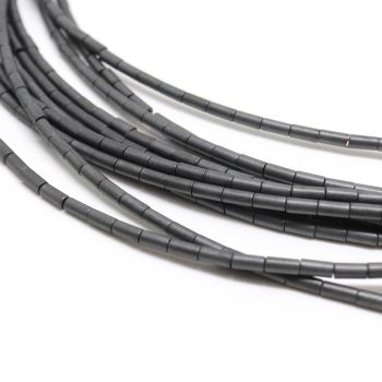 Hematit perle 3x1,3 mm, boja mat hematit ( 2131273 )
