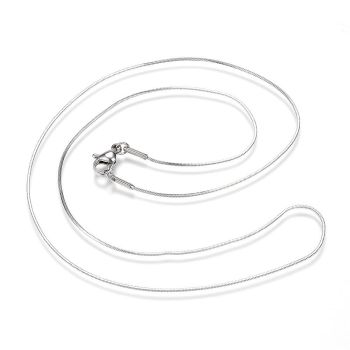 304 Stainless steel lanac/ ogrlica  oko 50 cm dužine x 0,9 mm  ( 261013 )