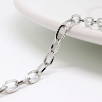 304 Stainless steel lanac  7x4x0.8mm    ( 261017 )