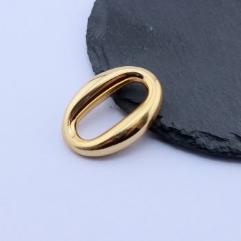 304 Stainless Steel Link 34x25x8 mm/1 kom Gold IP...26SS01-A-G