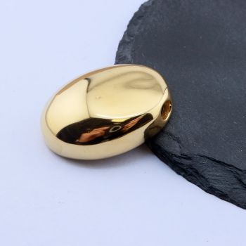 304 Stainless Steel Privezak 31x26 mm/1 kom Gold IP...26SS01-H-G