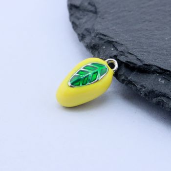 304 Stainless Steel Privezak Lemon 13x6.5 mm/1 kom ...26SS06-G-S