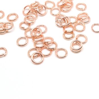 Mesing Alke  0,6x4mm, pozlata   Rose Gold  (  331044 )