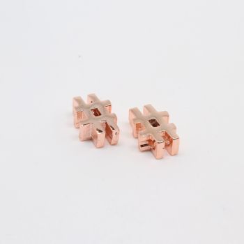 Perla # Rose Gold 8x6 mm (  331066 )