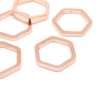 Privezak 10x10 mm- 18K pozlata Rose Gold (  331107 )