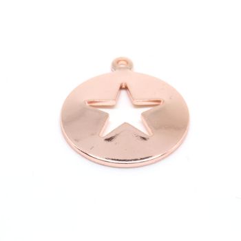 Privezak 16x14 mm- 18K pozlata Rose Gold  (  331108 )