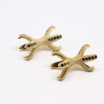 Perla pozlata+CZ  Yellow Gold 21x10 mm (  332001 )