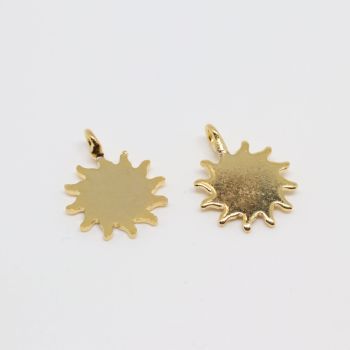 Privezak pozlata Yellow gold 12x10 mm (  332040 )