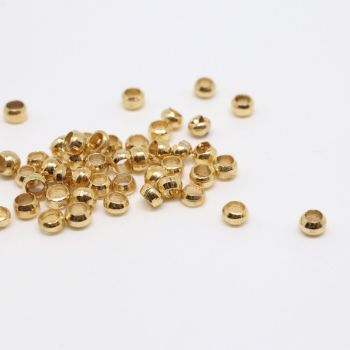 Stoperi za nakit 2mm, 18k Pozlata...P-33700075
