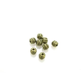 Metalna perla razdelnik 6mm (472M)