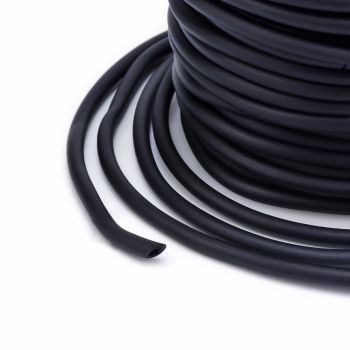 Kaučuk 2 mm šuplji sa rupom 1 mm  (R00709)