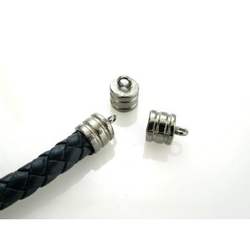 Metalni završetak 12x9mm, boja inoxa (963-7N)