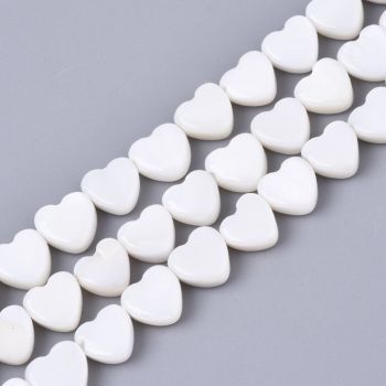 Prirodni Sedef perle srce 6x5,5x2,5mm ( SHE100 )