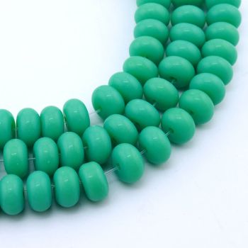 Staklene perle Donat-Abacus 8x5mm...25SP34-#28