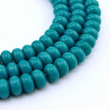 Staklene perle Donat-Abacus 8x5mm...25SP34-#42