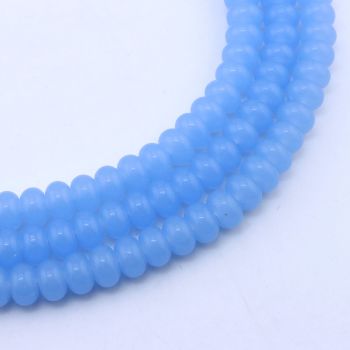 Staklene perle Donat-Abacus 8x5mm...25SP34-#14