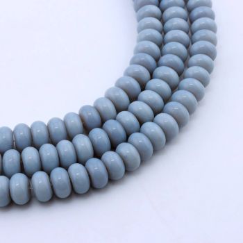 Staklene perle Donat-Abacus 8x5mm...25SP34-#43