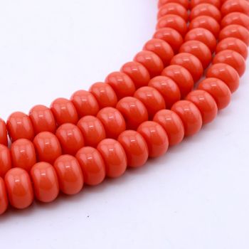 Staklene perle Donat-Abacus 8x5mm...25SP34-#21
