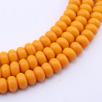 Staklene perle Donat-Abacus 8x5mm...25SP34-#22