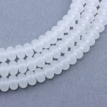 Staklene perle Donat-Abacus 8x5mm...25SP34-#02
