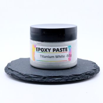 Epoxy pasta za toniranje smole,TITANIUM WHITE...EPX-PASTA-TITANIUM WHITE