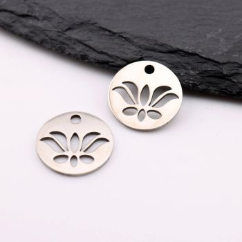 Stainless Steel privezak 16 x1 mm, rupa 2mm (23SSK02A)