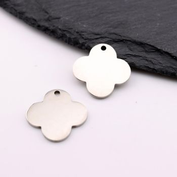 Stainless Steel privezak 20x1 mm, rupa 2mm (23SSK14B)
