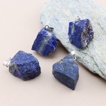 Privezak Prirodni Kamen Lapis Lazuli 22-32x16-23 mm...26KP04-B