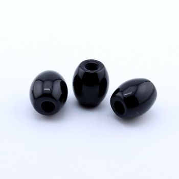 Perla prirodni kamen Crni Ahat-  16*11 mm...25KP27-03