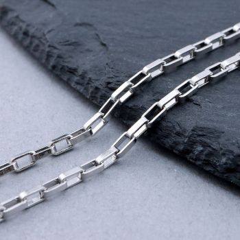 304 Stainless Steel lanac 4x2 mm...SSL-L015-04/10m