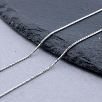 304 Stainless Steel Snake Lanac 1.2mm...SSL-L001-163-1.2m-10m