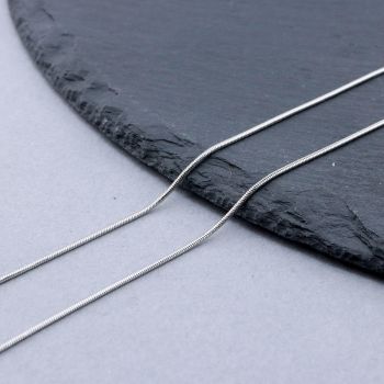 304 Stainless Steel Snake Lanac 0,9mm...SSL-L001-163-0.9m-10m