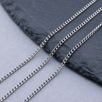 304 Stainless Steel Lanac 2.4x1.9x0.5mm...SSL-R008-09-10m