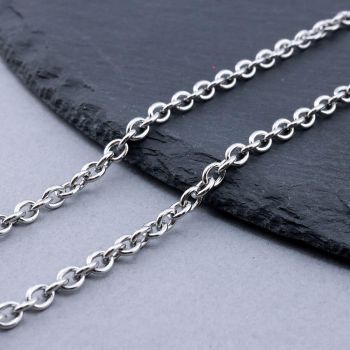 304 Stainless Steel Lanac 5x4x1mm...SSL-L017-09A-10m