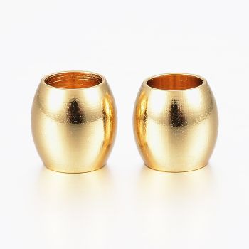 304 Stainless Steel Razdelnik 6x6mm Gold/10kom...K154-71G