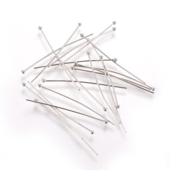 304 Stainless Steel Iglica sa kuglicom 40x0.7 mm/100kom...R051-40mm