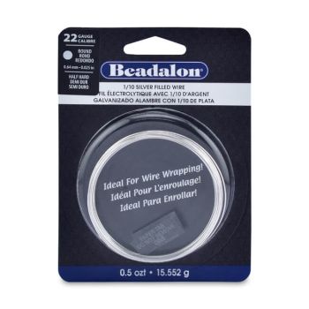 1/10 Silver Filled CDA220 Žica. Polutvrda žica okruglog promera 0,64 mm/ 22 gauge ( BE180SF022)